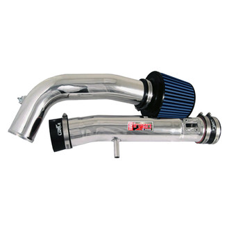 Injen® - PF Series Power-Flow Polished Silver Cold Air Intake System with Blue Filter