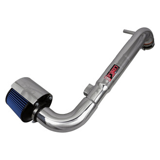 Injen® - PF Series Power-Flow Polished Silver Cold Air Intake System with Blue Filter