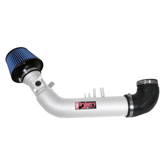 Injen® - PF Series Power-Flow Polished Silver Cold Air Intake System with Blue Filter