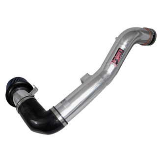 Injen® - PF Series Power-Flow Polished Silver Cold Air Intake System with Blue Filter