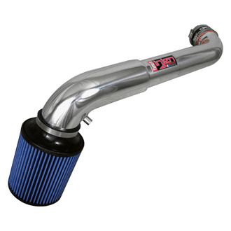 Injen® - PF Series Power-Flow Polished Silver Cold Air Intake System with Blue Filter