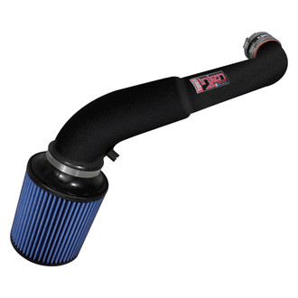 Injen® - PF Series Power-Flow Wrinkle Black Cold Air Intake System with Blue Filter