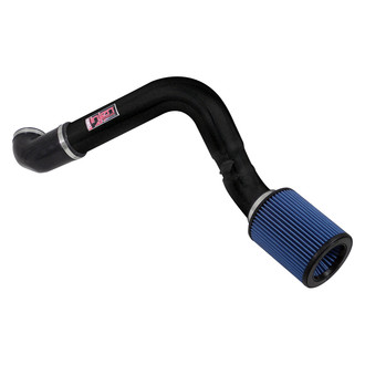 Injen® - PF Series Power-Flow Wrinkle Black Cold Air Intake System with Blue Filter