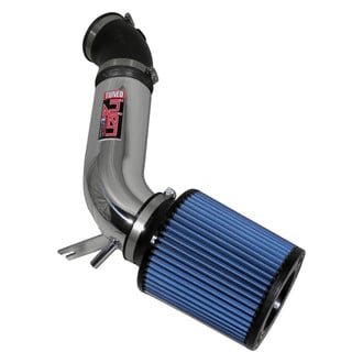 Injen® - PF Series Power-Flow Polished Silver Cold Air Intake System with Blue Filter