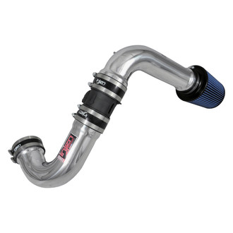 Injen® - PF Series Power-Flow Polished Silver Cold Air Intake System with Blue Filter