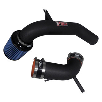Injen® - PF Series Power-Flow Wrinkle Black Cold Air Intake System with Blue Filter