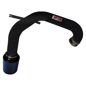 Injen® - PF Series Power-Flow Wrinkle Black Cold Air Intake System with Blue Filter