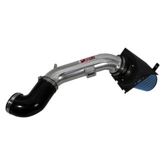 Injen® - PF Series Power-Flow Polished Silver Cold Air Intake System with Blue Filter