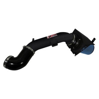 Injen® - PF Series Power-Flow Wrinkle Black Cold Air Intake System with Blue Filter