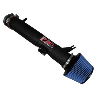 Injen® - PF Series Power-Flow Wrinkle Black Cold Air Intake System with Blue Filter