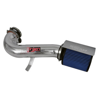 Injen® - PF Series Power-Flow Polished Silver Cold Air Intake System with Blue Filter