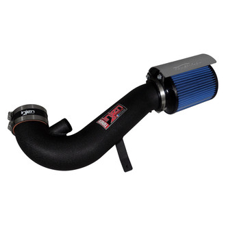 Injen® - PF Series Power-Flow Wrinkle Black Cold Air Intake System with Blue Filter