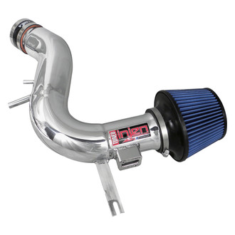 Injen® - PF Series Power-Flow Polished Silver Cold Air Intake System with Blue Filter