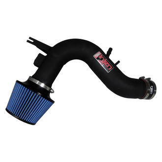 Injen® - PF Series Power-Flow Wrinkle Black Cold Air Intake System with Blue Filter