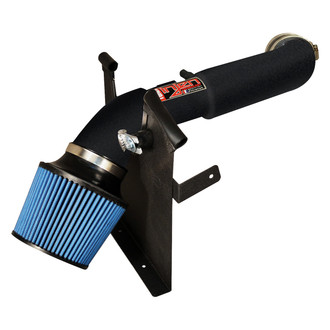 Injen® - PF Series Power-Flow Wrinkle Black Cold Air Intake System with Blue Filter