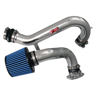Injen® - RD Series Polished Silver Cold Air Intake System with Blue Filter