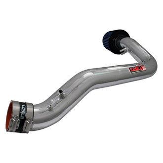Injen® - RD Series Polished Silver Cold Air Intake System with Blue Filter
