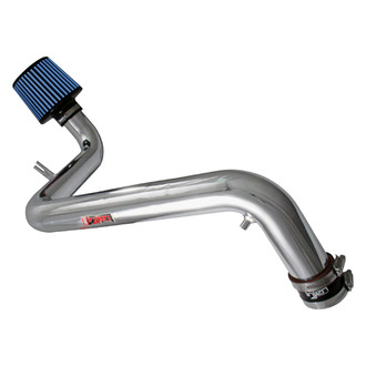 Injen® - RD Series Polished Silver Cold Air Intake System with Blue Filter