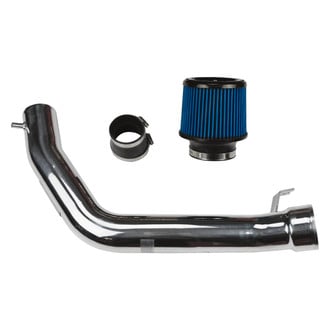 Injen® - RD Series Polished Silver Cold Air Intake System with Blue Filter
