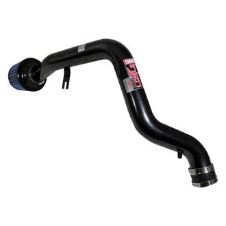 Injen® - RD Series Polished Black Cold Air Intake System with Blue Filter
