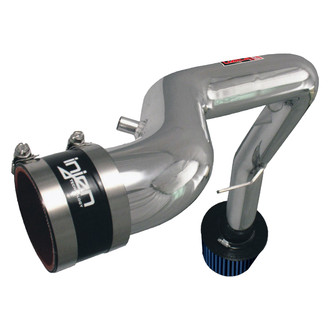 Injen® - RD Series Polished Silver Cold Air Intake System with Blue Filter