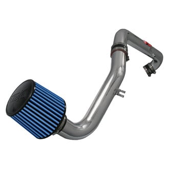 Injen® - RD Series Polished Silver Cold Air Intake System with Blue Filter