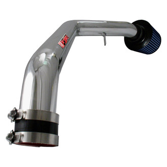 Injen® - RD Series Polished Silver Cold Air Intake System with Blue Filter