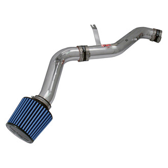 Injen® - RD Series Polished Silver Cold Air Intake System with Blue Filter