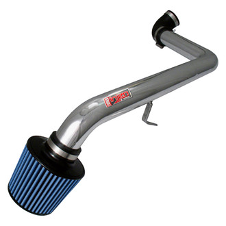 Injen® - RD Series Polished Silver Cold Air Intake System with Blue Filter