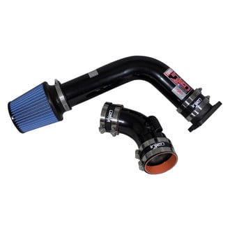 Injen® - RD Series Polished Black Cold Air Intake System with Blue Filter