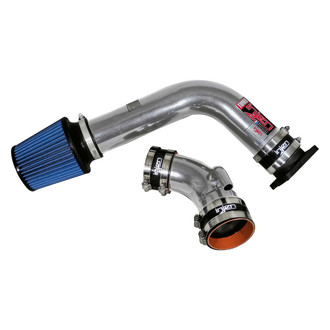 Injen® - RD Series Polished Silver Cold Air Intake System with Blue Filter