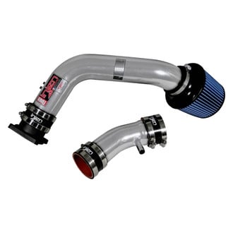Injen® - RD Series Polished Silver Cold Air Intake System with Blue Filter