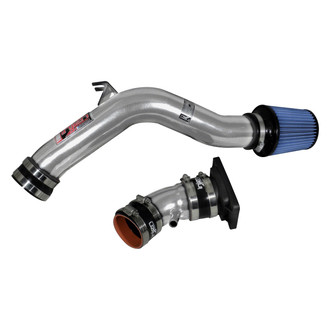 Injen® - RD Series Polished Silver Cold Air Intake System with Blue Filter