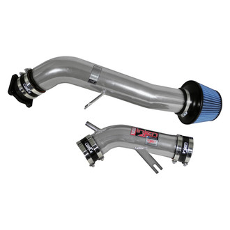 Injen® - RD Series Polished Silver Cold Air Intake System with Blue Filter