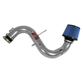 Injen® - RD Series Polished Silver Cold Air Intake System with Blue Filter