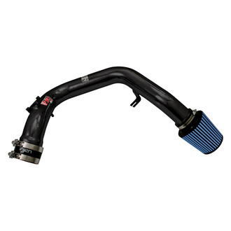 Injen® - RD Series Polished Black Cold Air Intake System with Blue Filter