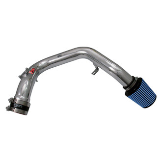 Injen® - RD Series Polished Silver Cold Air Intake System with Blue Filter