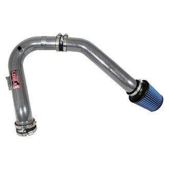 Injen® - RD Series Polished Silver Cold Air Intake System with Blue Filter
