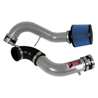 Injen® - RD Series Polished Silver Cold Air Intake System with Blue Filter