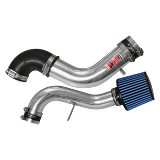 Injen® - RD Series Polished Silver Cold Air Intake System with Blue Filter