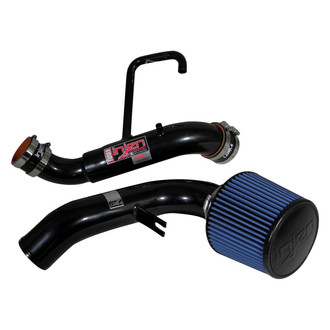 Injen® - RD Series Polished Black Cold Air Intake System with Blue Filter