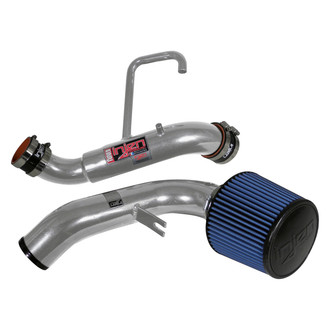 Injen® - RD Series Polished Silver Cold Air Intake System with Blue Filter