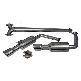 Injen® - Stainless Steel Cat-Back Exhaust System with Split Rear Exit