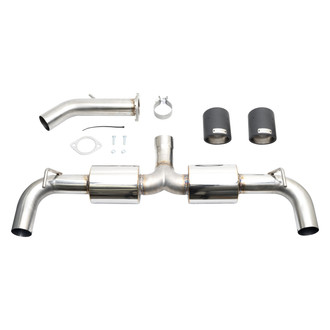 Injen® - 304 SS Axle-Back Exhaust System with Split Rear Exit
