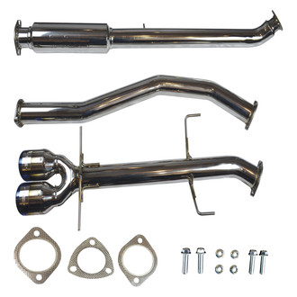 Injen® - 304 SS Cat-Back Exhaust System with Dual Rear Exit