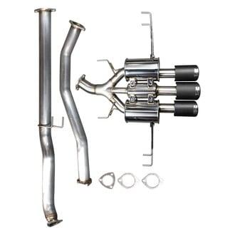 Injen® - 304 SS Cat-Back Exhaust System with Triple Rear Exit