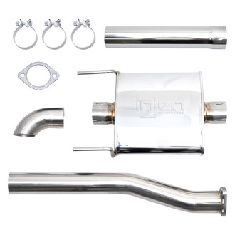 Injen® - 304 SS High-Tuck Cat-Back Exhaust System with Single Rear Exit