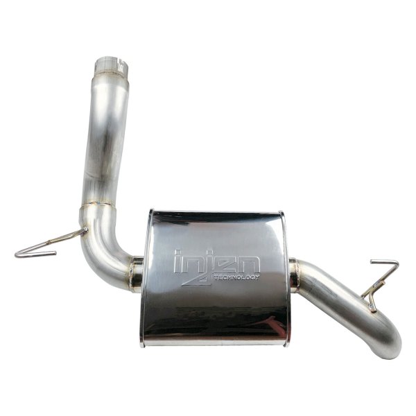 Injen® - 304 SS High Tuck Axle-Back Exhaust System, Jeep Wrangler