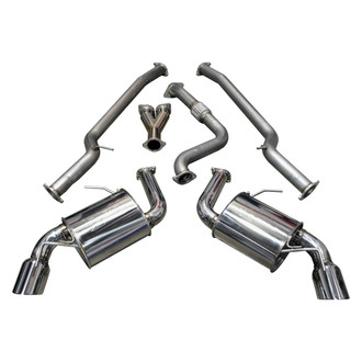 Injen® - Stainless Steel Cat-Back Exhaust System with Split Rear Exit
