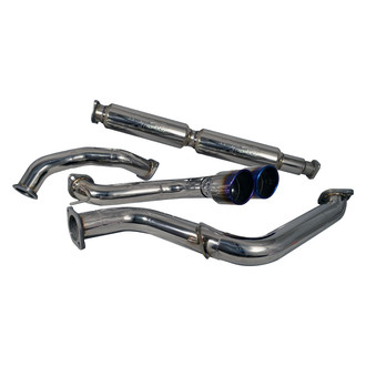 Injen® - Stainless Steel Cat-Back Exhaust System with Dual Rear Exit